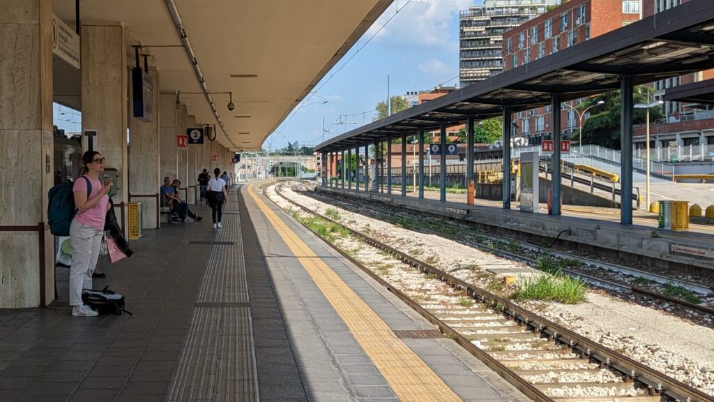 a train platform